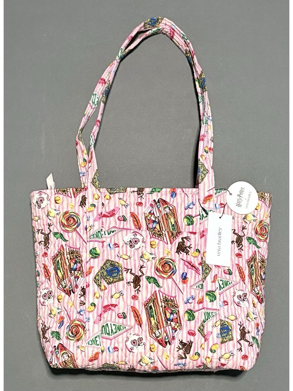 Vera Bradley Harry Potter Honeydukes Small Vera Tote Bag NWT Candy EXACT